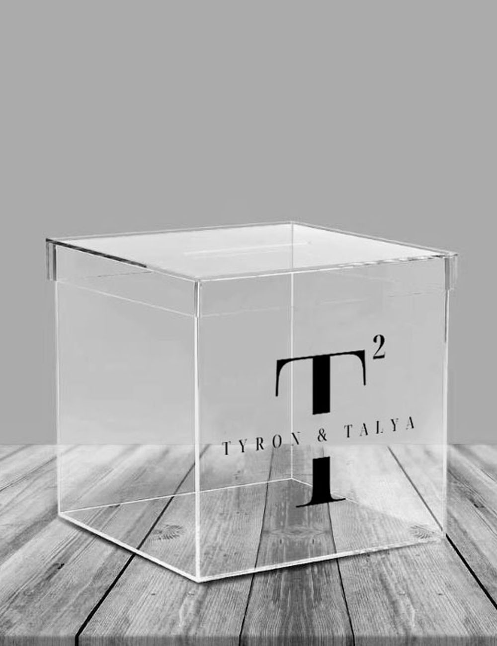 Personalized Card Box